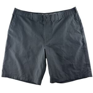 Ben Hogan Golf Shorts Men's 42" Waist 10" Inseam Gray Diamond Print Performance